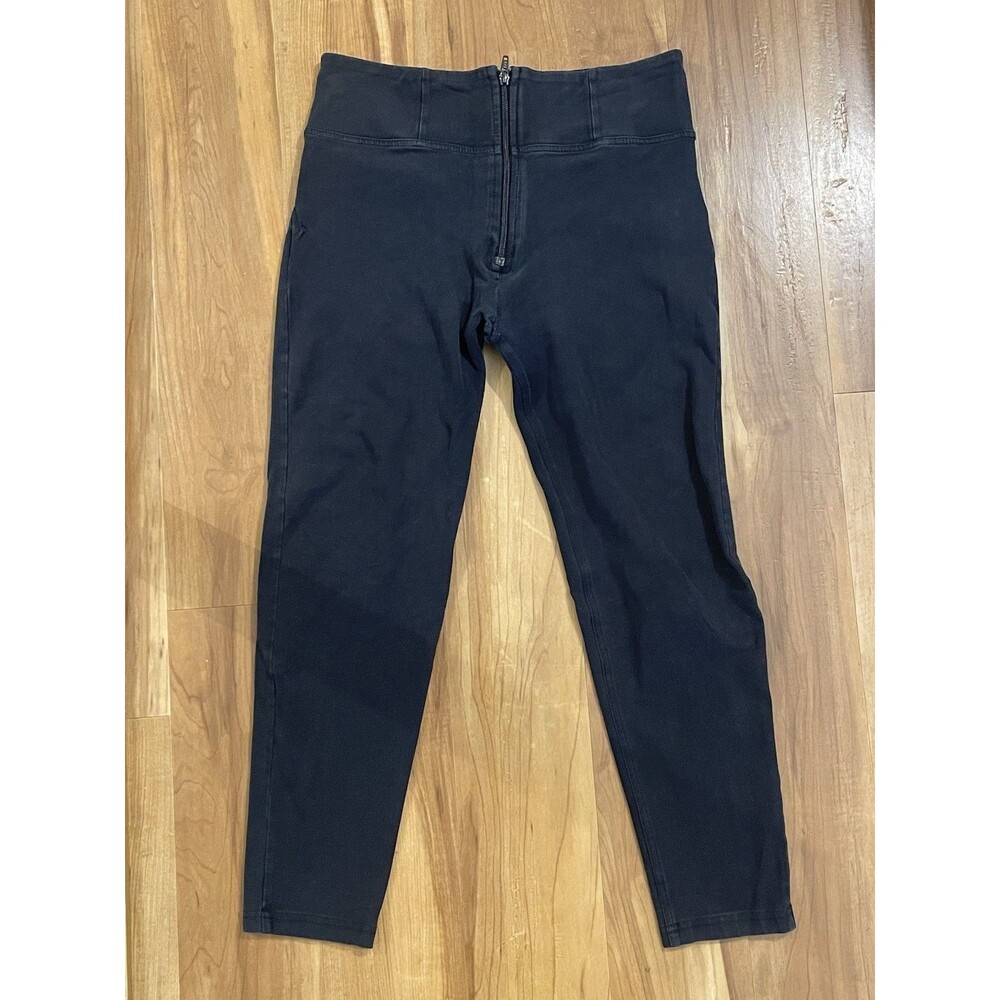 Freddy WR.UP Pants Womens Large 46 Black Shaping Jegging Stretch Pockets Casual
